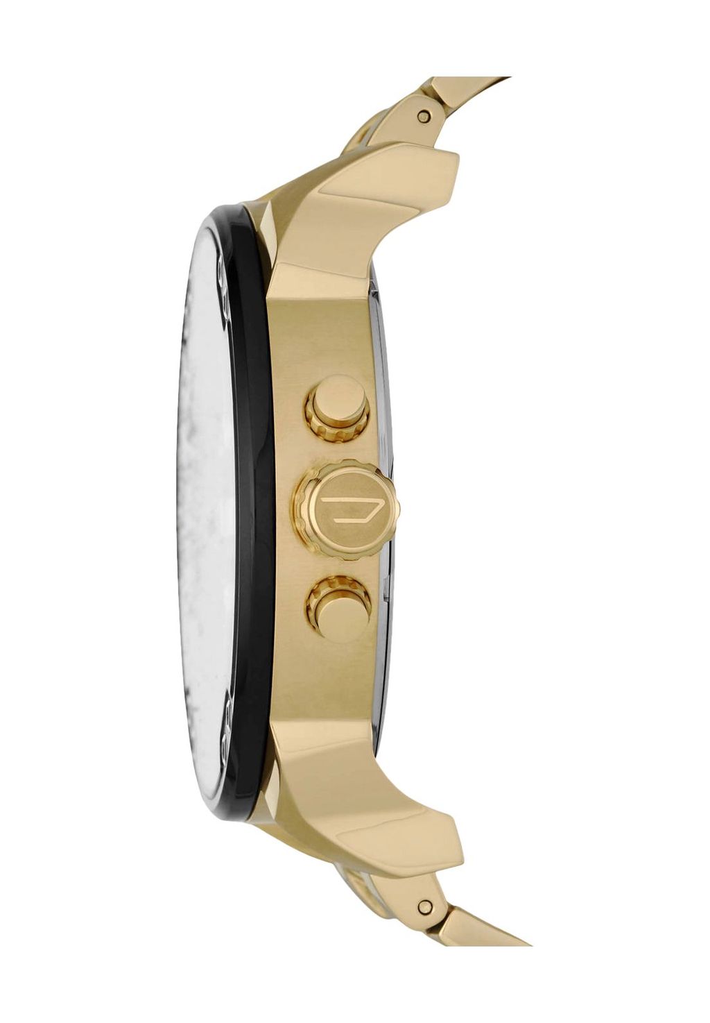 Diesel Mr. Daddy 2.0 DZ7333 Gold Chronograph Men’s Watch – Multi-Time Zone Luxury Timepiece”