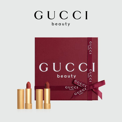 Gucci Samt Matte Doppel-Lippenstift Geschenkset 505+217