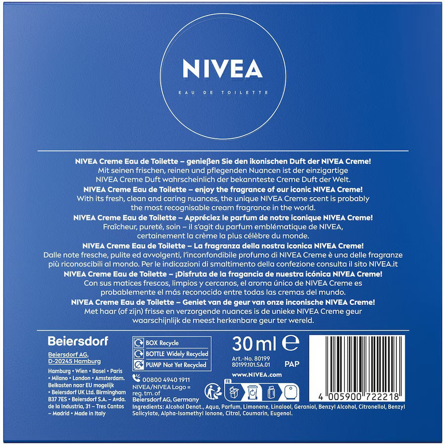 NIVEA Cream - 30 ml - 2 Packs
