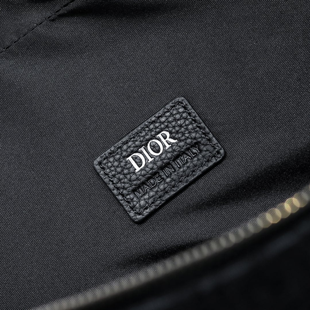 Dior Men’s Briefcase in Dior Oblique Jacquard).