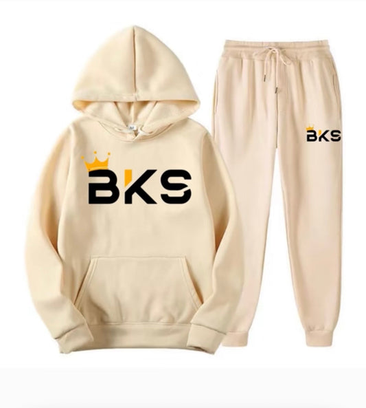 BKS Crown Tracksuit Set, Men’s Hoodie and Jogger Sportswear